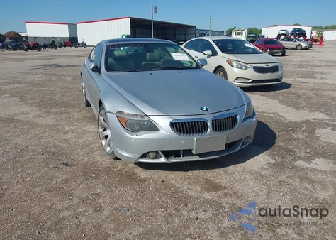 2007 BMW 650I from USA, damaged, VIN WBAEH13567CR51675